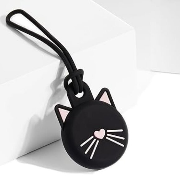 kate spade new york AirTag Holder - Protective Case for Apple AirTag - Black Cat - Picture 2 of 6